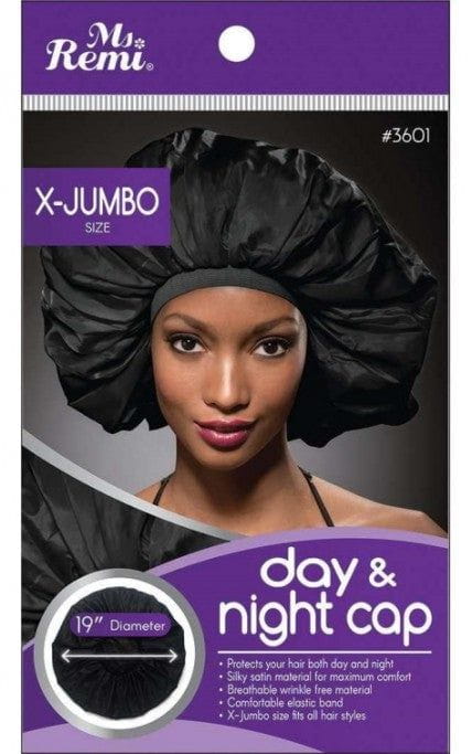 Ms.Remi Ms.Remi Extra Jumbo Day & night Cap Black #3601