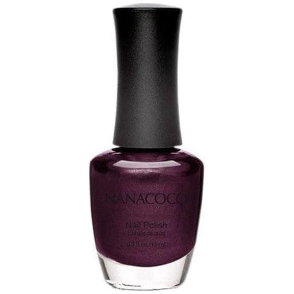 Nanacoco Health & Beauty Dark Purple Classic Nail Polish 15ml