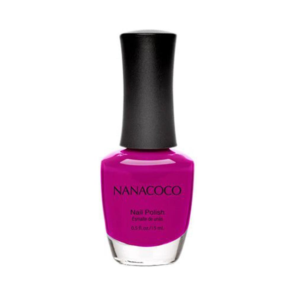 Nanacoco Health & Beauty Glamorous-Dark Pink Pearl-15ml Classic Nail Polish 15ml