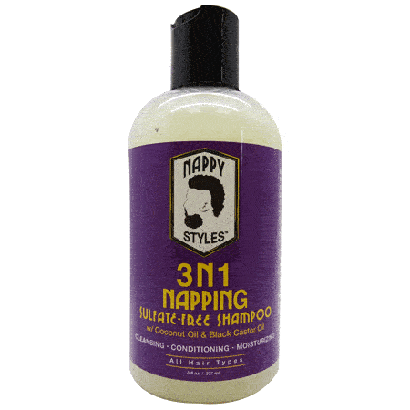 Nappy Styles Health & Beauty Nappy Styles 3 In1 Sulfate Free Shampoo 237ml