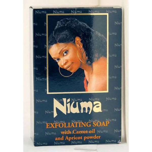 Niuma Health & Beauty Niuma Exfoliating Soap With Carrot oil and Apricot powder 200g