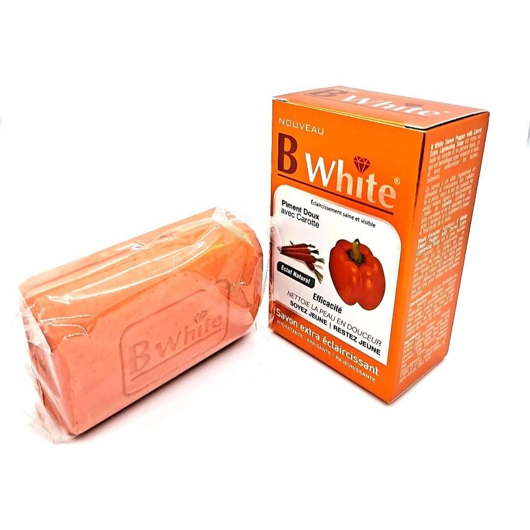 Nouveau B White Sweet Pepper With Carrot Lightening Soap 200gr