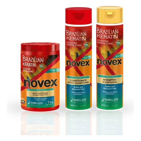 Novex Health & Beauty Novex Hair Brazilian Keratin Bundle