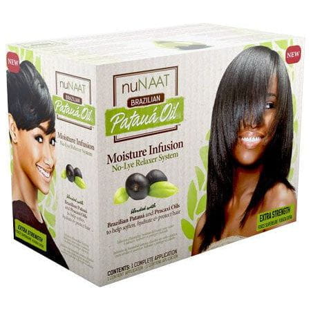 nuNAAT Health & Beauty Nunaat Brazilan Pataua Oil Relaxer Kit Super