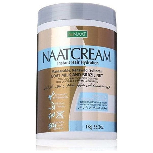 nuNAAT Health & Beauty NuNaat Cream Instant Hair Hydration Goat Milk & Brazil Nut 1kg