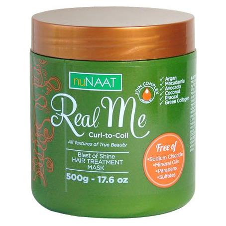 nuNAAT Health & Beauty Nunaat Real Me Curl-To-Coil Hair Treatment Mask 500G