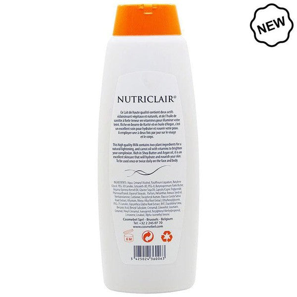 Nutriclair Nutriclair Carotte Moisturizing Milk  500ml