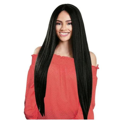 Obsession Health & Beauty Obsession Lace Front Real Hair Fusion Natural Texture Wave Wig - Ayleen