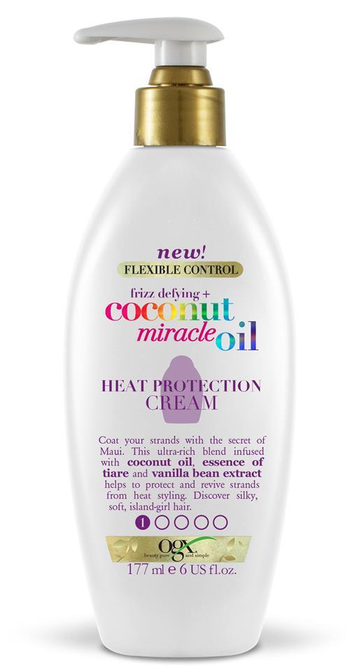 OGX Coconut Miracle Oil Heat Protection Cream 177 ml | gtworld.be 