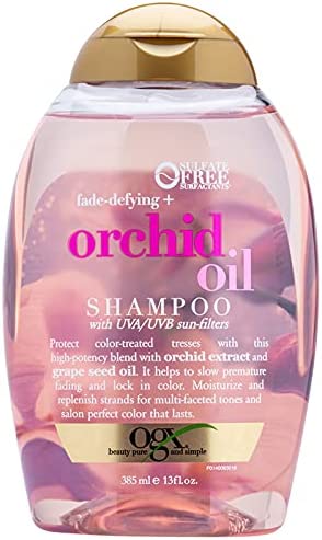 OGX Color Protect Orchid Oil Shampoo 385 ml | gtworld.be 