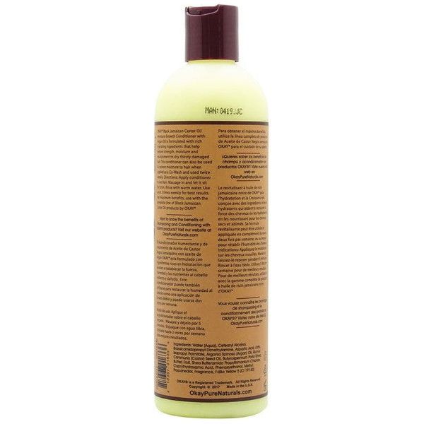 Okay Black Jamaican Castor Oil Conditioner Moisture & Growth 355ml