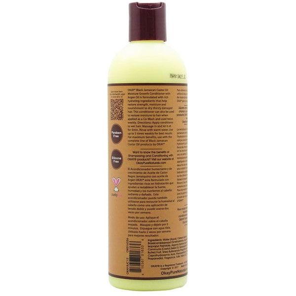 Okay Black Jamaican Castor Oil Conditioner Moisture & Growth 355ml