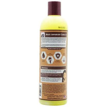 Okay Black Jamaican Castor Oil Shampoo Moisture & Growth 355ml