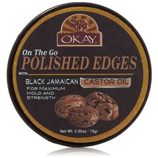 Okay Polished Edges Black Jamaican Castor Oil 15g