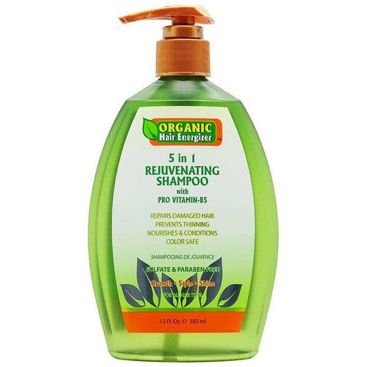 Organic Hair Energizer Health & Beauty Organic Hair Energizer 5 in 1 Rejuvenating Shampoo 385ml