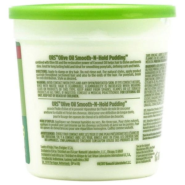 ORS Health & Beauty Organic Root Stimulator Olive Oil Smooth-n-Hold Pudding 384ml