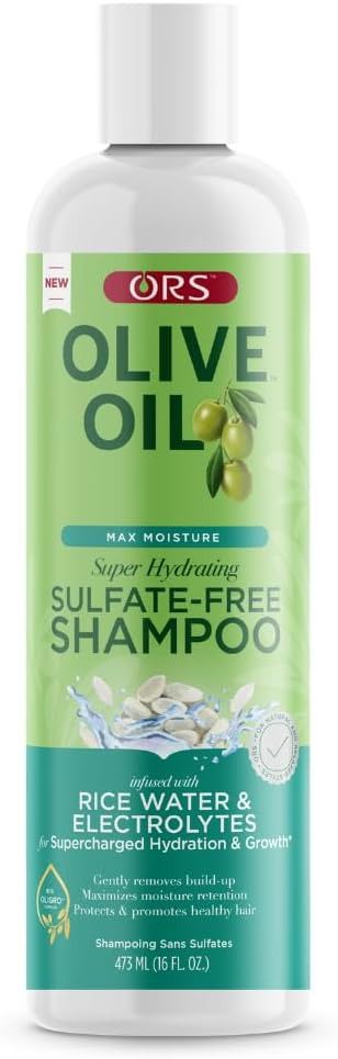 ORS Health & Beauty ORS olive oil Max Moist Sulf Free Shampoo 16oz