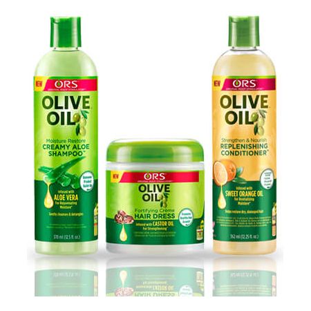 ORS Olive Oil Cleansing, Nourishing & Fortifying Bundle - ORS