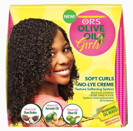 ORS Olive Oil Girls Soft Curls No-Lye Relaxer Creme | gtworld.be 