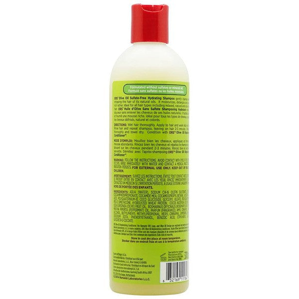 ORS Olive Oil Sulfate-Free Hydrating Shampoo 370ml | gtworld.be 