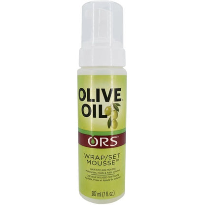 ORS Olive Oil Wrap/Set Mousse 207ml | gtworld.be 