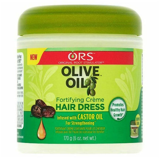 ORS Olivenöl Kräftigende Creme Haarkleid mit Rizinusöl 170g | gtworld.be 