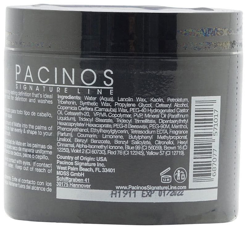Pacinos Signature Line Matte  118ml | gtworld.be 