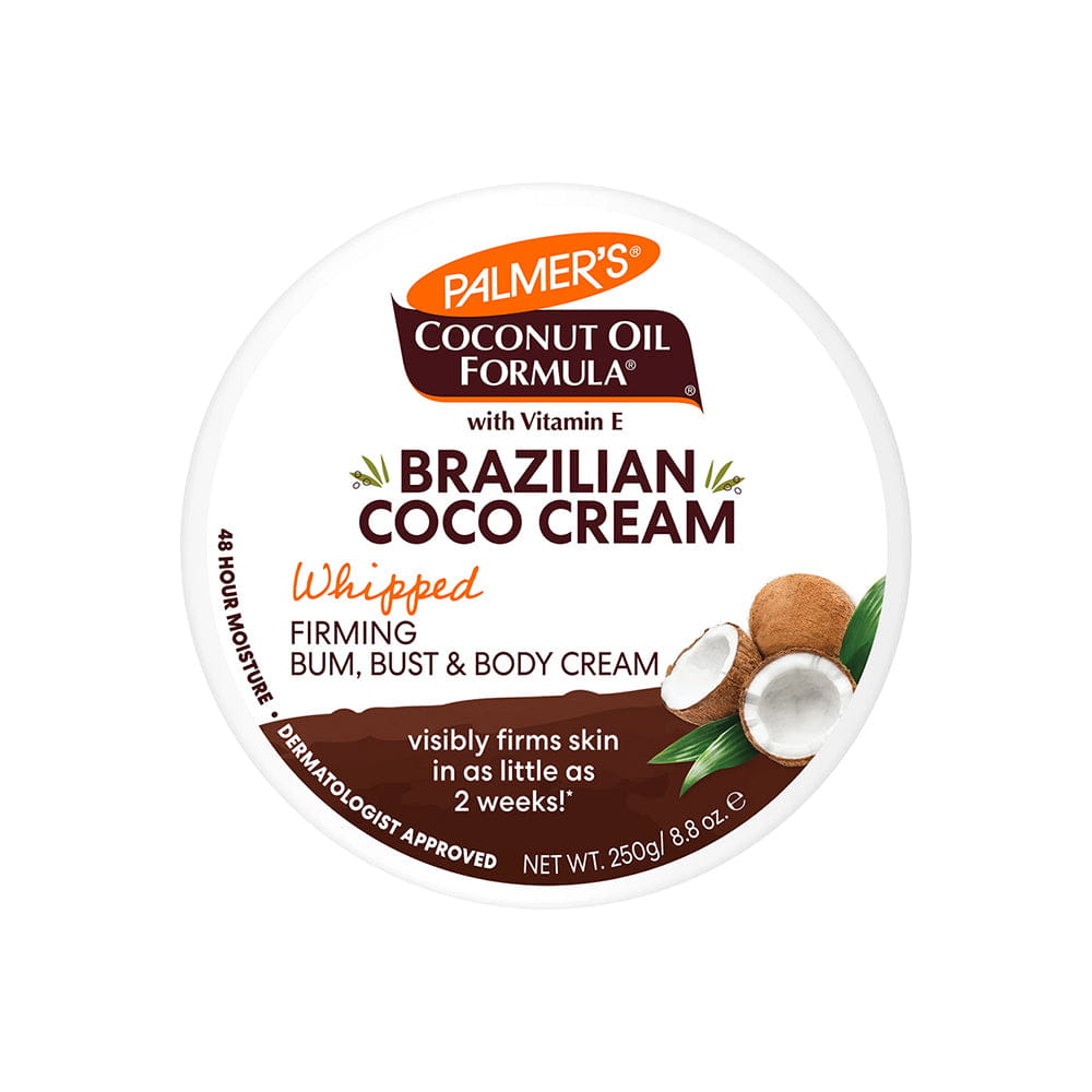 Palmer's Health & Beauty Palmer's - Crème fouettée brésilienne à la noix de coco (formule à l'huile de coco) 250 g