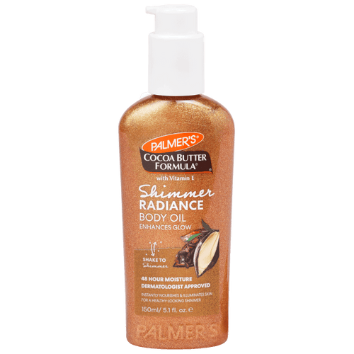 Palmer's Health & Beauty Palmer's - Huile corporelle éclat scintillante à la formule au beurre de cacao 150 ml