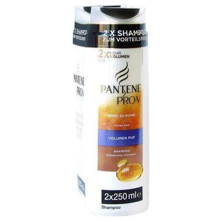 Pantene Pro V Health & Beauty Pantene Pro-V Volumen Pure Shampoo 2x250ml