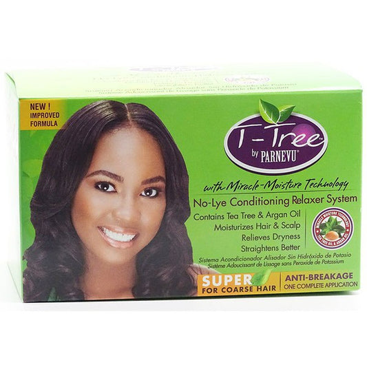 Parnevu Parnevu T-Tree No-Lye Conditioning Relaxer System Super