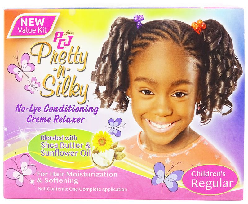 PCJ Pretty n Silky No lye Conditioning Creme Relaxer, Children's Regular | gtworld.be 