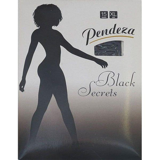 Pendeza Health & Beauty Pendeza Pantyhose Black Secret Xl