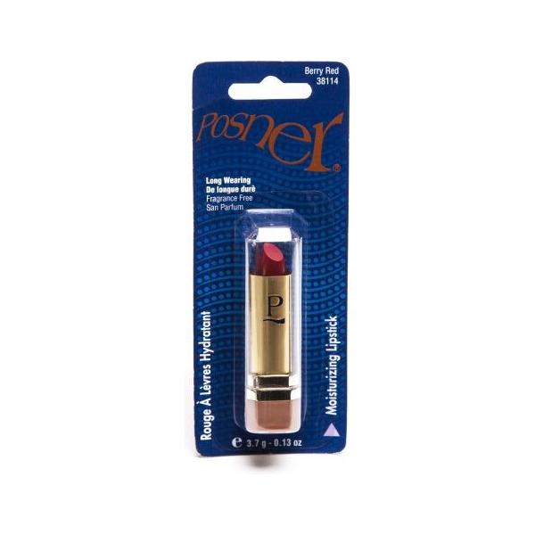 Posner Health & Beauty Posner Lip Berry Red :38114 Posner Moisturizing Lipstick 3.7 g