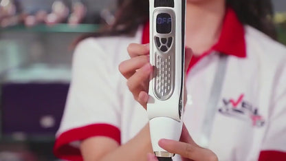Dreamfix Dampf-Infused Nano Brush Straightener (Weiß)