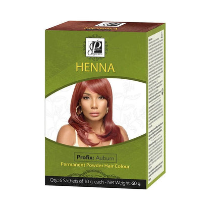 Profix Health & Beauty Profix Organics Henna Permanent Powder Hair Colour 60g