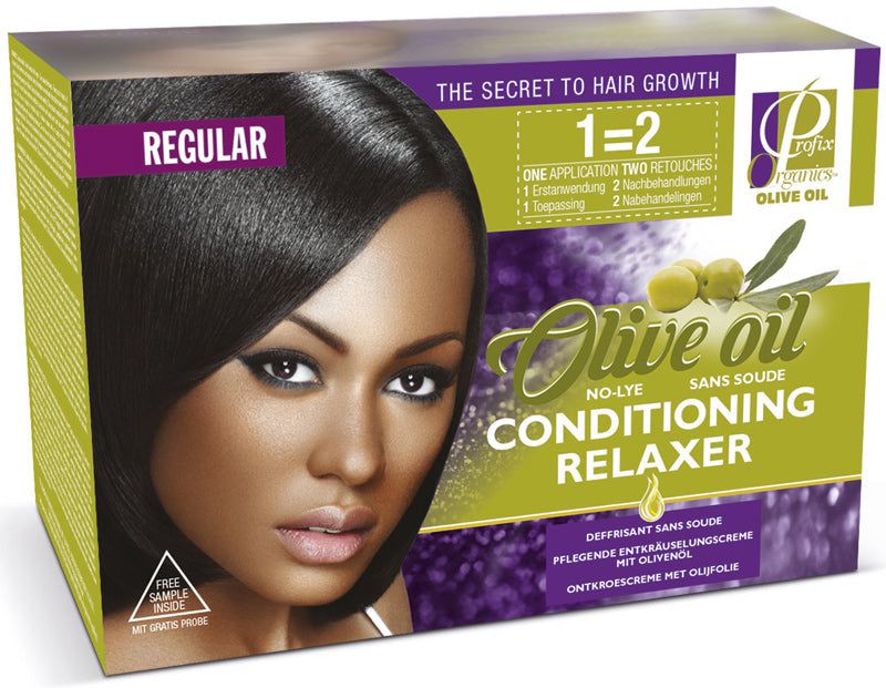 Profix Organics Olive Oil Relaxer, No-Lye Conditioning Relaxer Regular | gtworld.be 