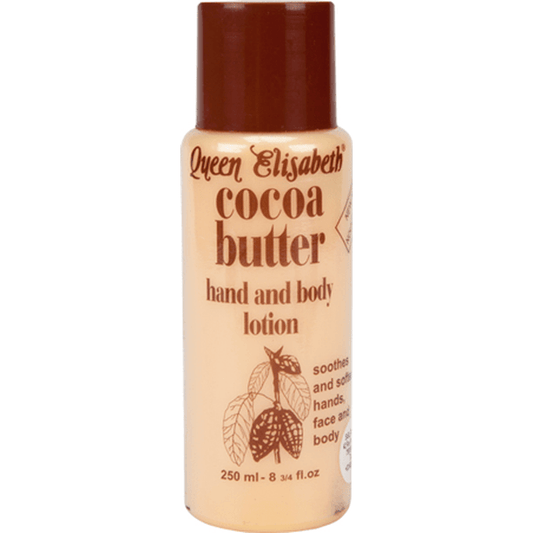 Queen Elisabeth Health & Beauty Queen Elisabeth Cocoa Butter Hand and Body Lotion 250ml