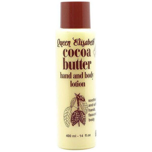 Queen Elisabeth Health & Beauty Queen Elisabeth Cocoa Butter Hand and Body Lotion 400ml