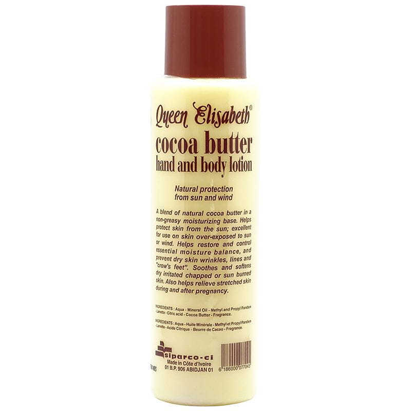 Queen Elisabeth Cocoa Butter Hand and Body Lotion 400ml | gtworld.be 
