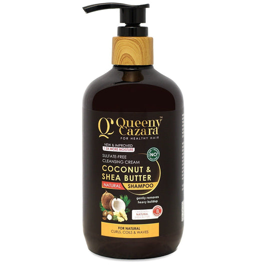 Queeny Cazara Health & Beauty Queeny Cazara Coconut & Shea Butter Shampoo 350 ml