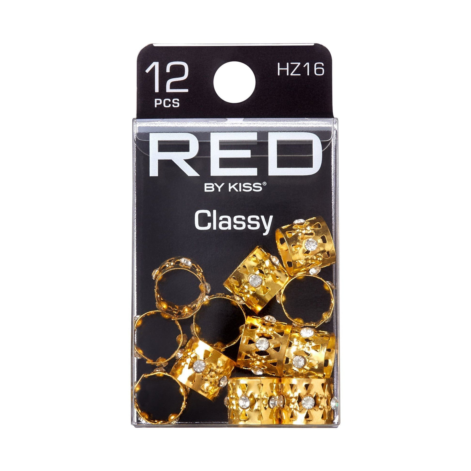 Red by Kiss Health & Beauty HZ16#12pcs Red by Kiss Classy Braid Charms