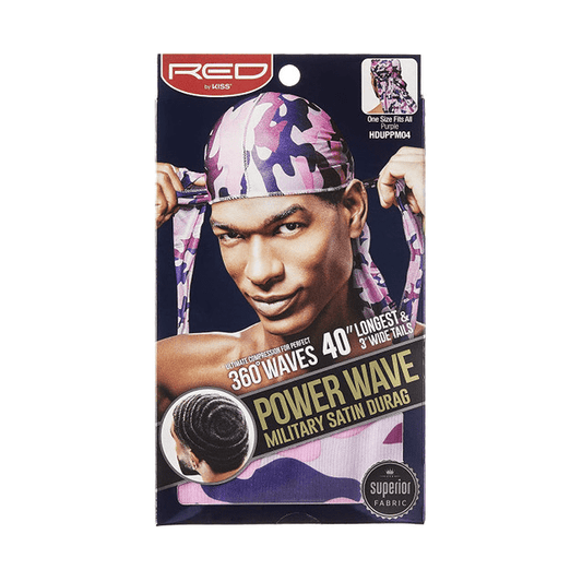 Red by Kiss Health & Beauty RED By Kiss: Power Wave Military Durag - Purple