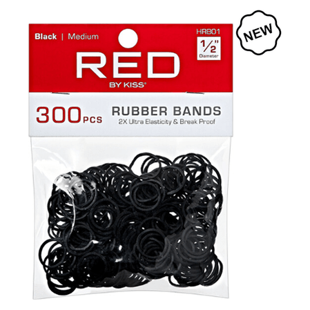 Red by Kiss Health & Beauty Red By Kiss Rubber Band Medium 300 PCS