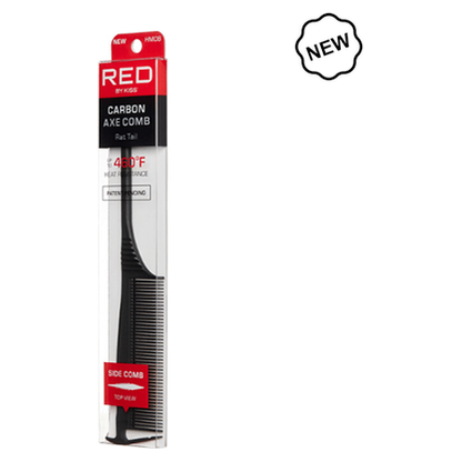 Red By Kiss Carbon Axe Pin Tail Comb