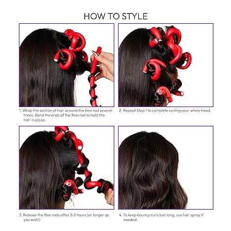 Red By Kiss Flexi Rods | gtworld.be 