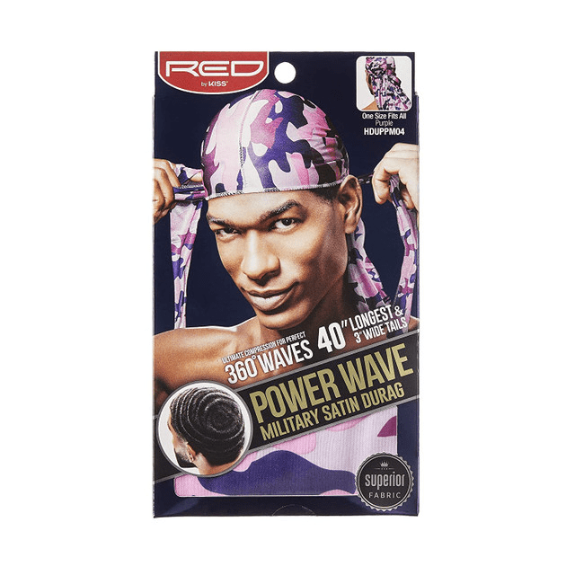 RED By Kiss: Power Wave Military Durag - Purple | gtworld.be 