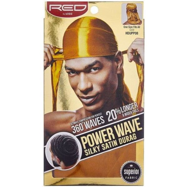 Red By Kiss Power Wave Silky Satin Durag _ Superior Fabric | gtworld.be 