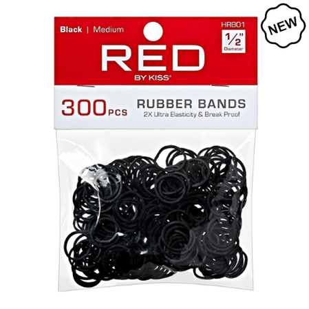 Red by Kiss Red By Kiss Rubber Band Medium 300 PCS