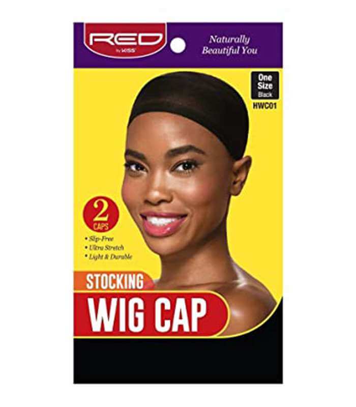 Red by Kiss Stocking Wig Cap 2pc - Black (HWC01) | gtworld.be 